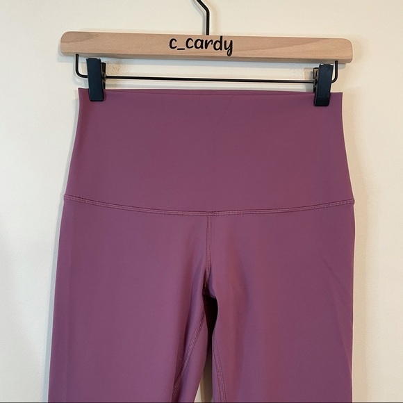Lululemon Purple Wunder Under Scallop Leggings - Picture 2 of 7